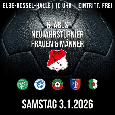 💙❤️ Wir freuen uns schon aufs Neujahrsturnier 2026 bei der SG ABUS Dessau Handball 💙❤️