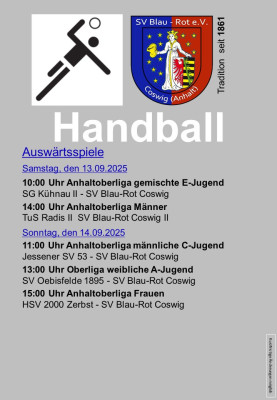 💙❤️Heimspiele nicht nur am Sonnabend!💙❤️